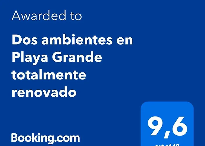 Dos Ambientes En Playa Grande Totalmente Renovado
