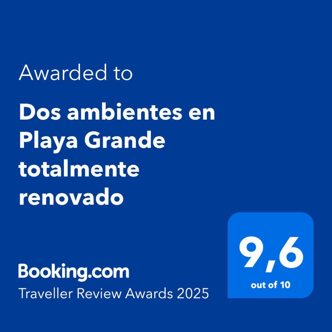 Apartamento Dos Ambientes En Playa Grande Totalmente Renovado *